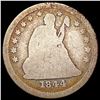 Image 1 : 1844-O Seated Liberty Quarter NICELY CIRCULATED