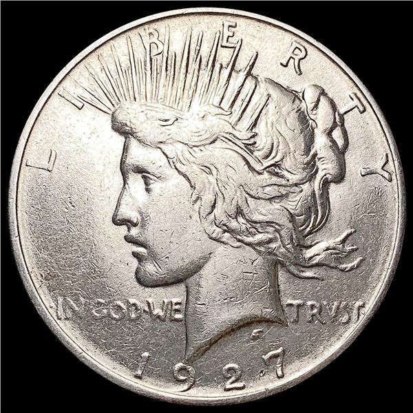 1927-D Silver Peace Dollar CLOSELY UNCIRCULATED