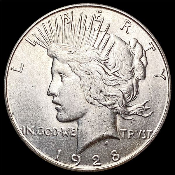 1928-S Silver Peace Dollar UNCIRCULATED