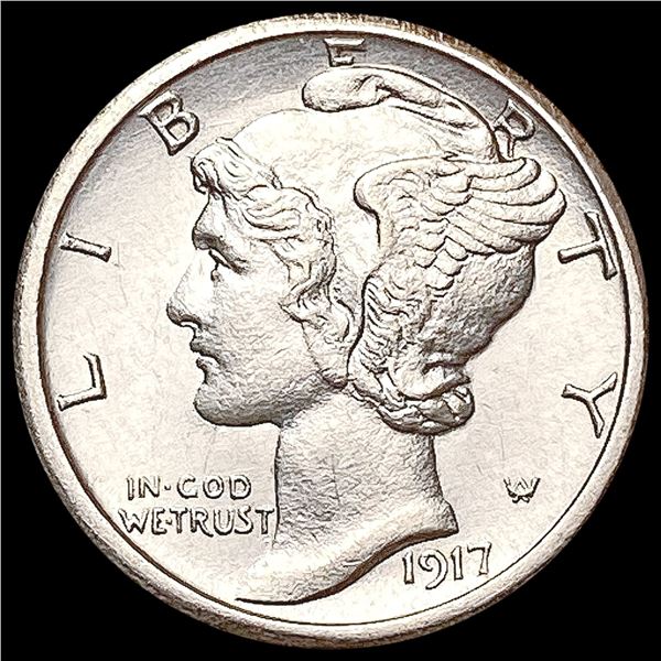 1917-S Mercury Dime UNCIRCULATED