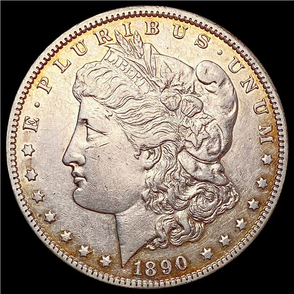 1890-CC Morgan Silver Dollar CLOSELY UNCIRCULATED