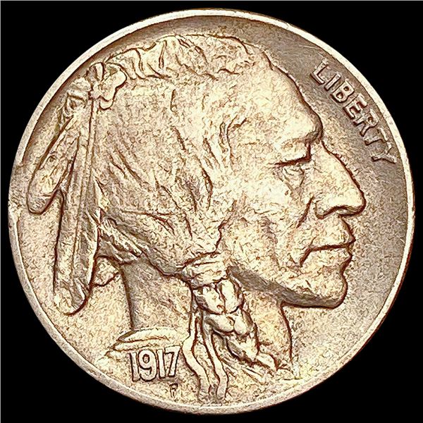 1917-S Buffalo Nickel CHOICE AU