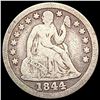 Image 1 : 1844 Seated Liberty Dime NICELY CIRCULATED