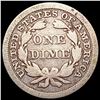 Image 2 : 1844 Seated Liberty Dime NICELY CIRCULATED