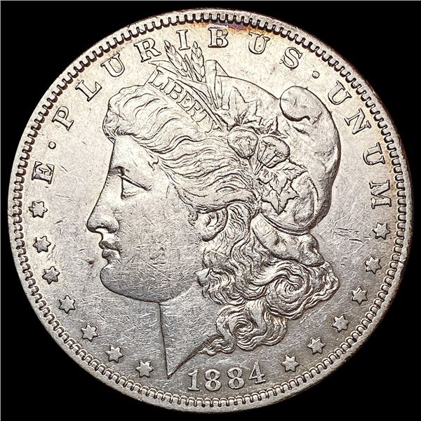 1884-S Morgan Silver Dollar CLOSELY UNCIRCULATED
