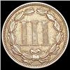 Image 2 : 1869 Nickel Three Cent CLOSELY UNCIRCULATED