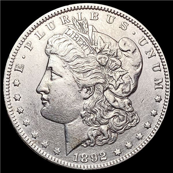 1892 Morgan Silver Dollar CLOSELY UNCIRCULATED