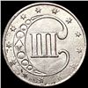Image 2 : 1853 Silver Three Cent UNCIRCULATED