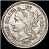 Image 1 : 1867 Nickel Three Cent CLOSELY UNCIRCULATED