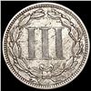 Image 2 : 1867 Nickel Three Cent CLOSELY UNCIRCULATED
