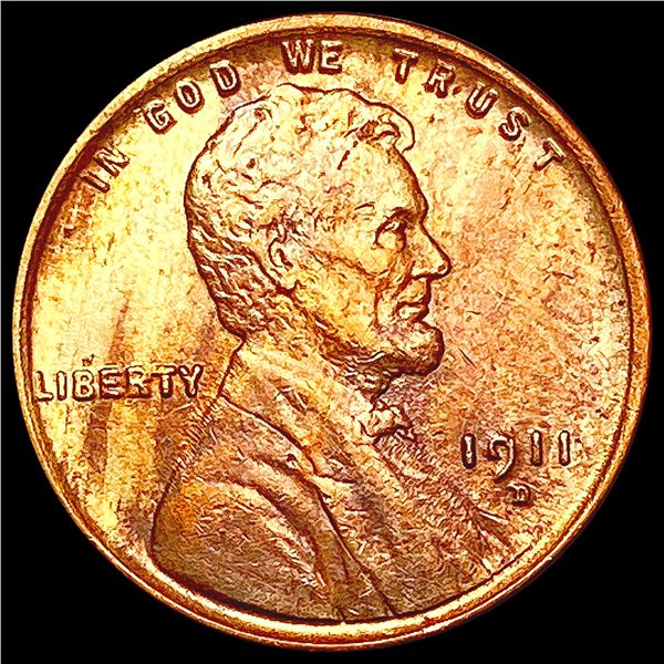 1911-D RB Wheat Cent CHOICE BU