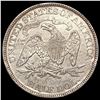 Image 2 : 1869 Seated Liberty Half Dollar CLOSELY UNCIRCULAT