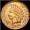 Image 1 : 1907 Indian Head Cent CLOSELY UNCIRCULATED