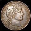 Image 1 : 1892 Barber Half Dollar CLOSELY UNCIRCULATED