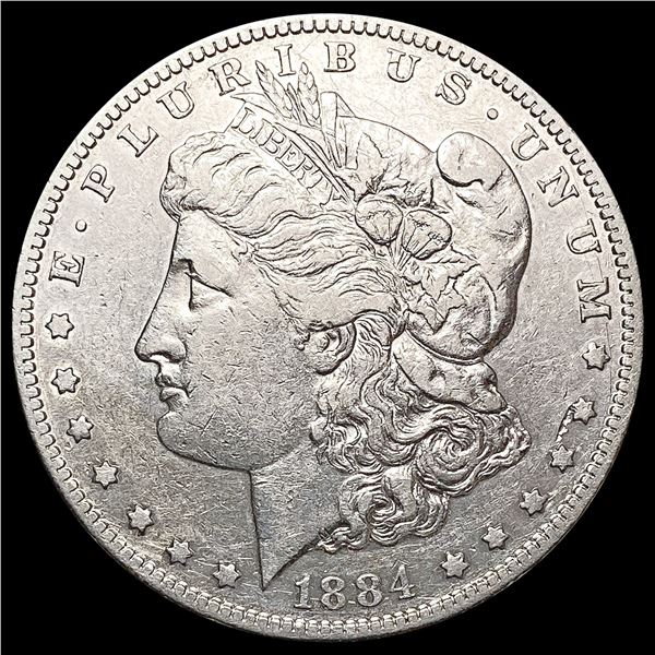 1884-S Morgan Silver Dollar CLOSELY UNCIRCULATED