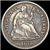 Image 1 : 1872 Seated Liberty Half Dime LIGHTLY CIRCULATED