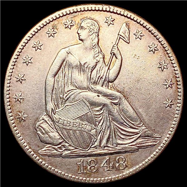 1848-O Seated Liberty Half Dollar UNCIRCULATED