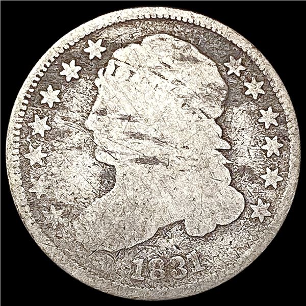 1831 Capped Bust Dime NICELY CIRCULATED