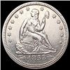 Image 1 : 1853 Arr. Rays Seated Liberty Quarter UNCIRCULATED