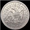 Image 2 : 1853 Arr. Rays Seated Liberty Quarter UNCIRCULATED