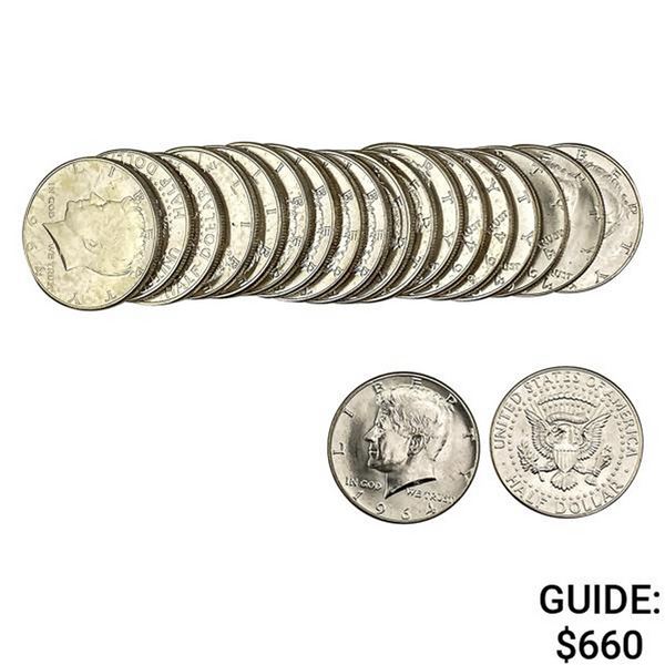 [20] 1964 Kennedy Half Dollar  PF