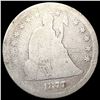 Image 1 : 1877-CC Seated Liberty Quarter NICELY CIRCULATED