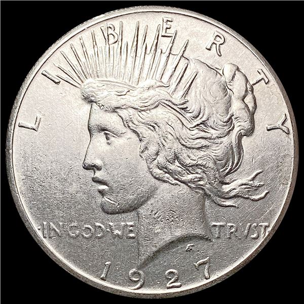1927 Silver Peace Dollar CLOSELY UNCIRCULATED
