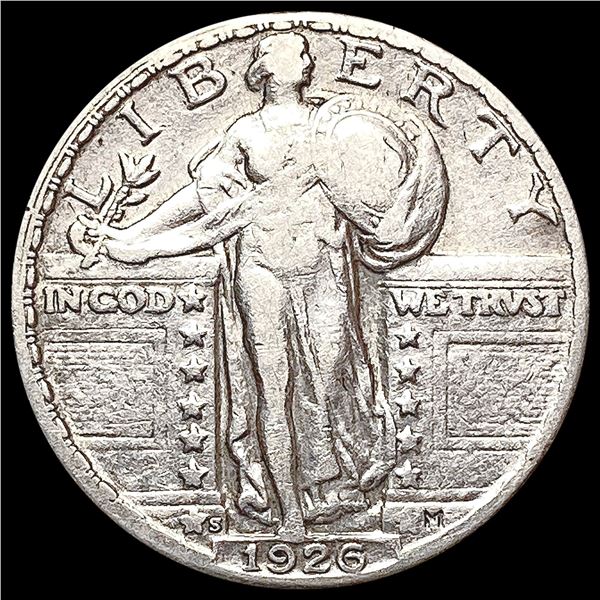 1926-S Standing Liberty Quarter CLOSELY UNCIRCULAT
