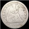 Image 1 : 1877-CC Seated Liberty Quarter NICELY CIRCULATED