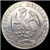 Image 2 : 1894 Mexico Silver Un Peso CLOSELY UNCIRCULATED