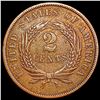 Image 2 : 1864 Two Cent Piece NEARLY UNCIRCULATED