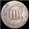 Image 2 : 1852 Silver Three Cent NICELY CIRCULATED