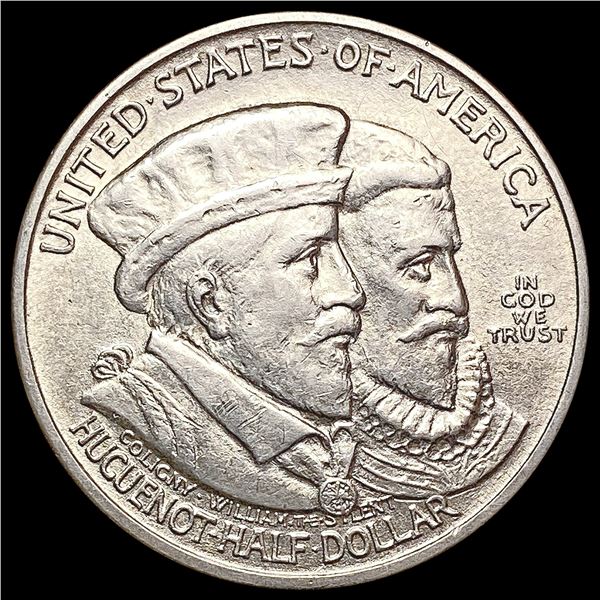 1924 Huguenot Half Dollar UNCIRCULATED