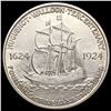 Image 2 : 1924 Huguenot Half Dollar UNCIRCULATED