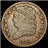 Image 1 : 1832 Classic Head Half Cent NICELY CIRCULATED