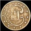Image 2 : 1853 Silver Three Cent NICELY CIRCULATED