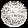 Image 2 : 1858 Seated Liberty Half Dime UNCIRCULATED