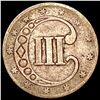 Image 2 : 1852 Silver Three Cent NICELY CIRCULATED