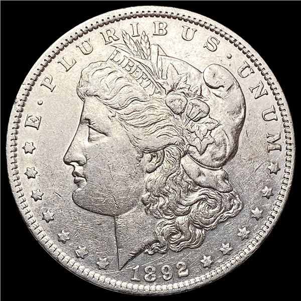 1892 Morgan Silver Dollar CLOSELY UNCIRCULATED