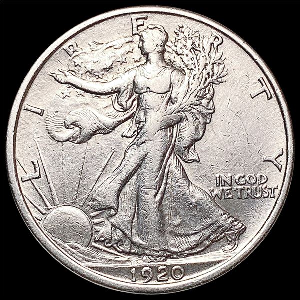 1920 Walking Liberty Half Dollar CHOICE AU