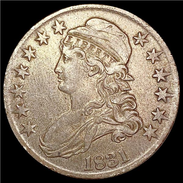 1831 Capped Bust Half Dollar LIGHTLY CIRCULATED