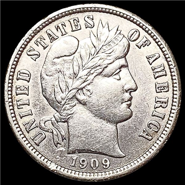 1909 Barber Dime UNCIRCULATED