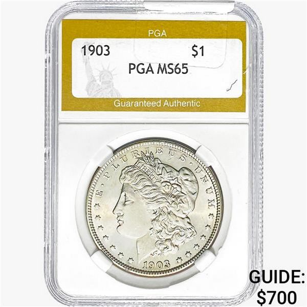 1903 Morgan Silver Dollar PGA MS65