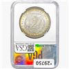 Image 2 : 1878 7/8TF Morgan Silver Dollar PGA MS64+ Strong