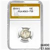 Image 1 : 1919-S Mercury Silver Dime PGA MS63+ FSB