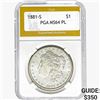 Image 1 : 1881-S Morgan Silver Dollar PGA MS64 PL