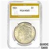 Image 1 : 1921 Morgan Silver Dollar PGA MS65