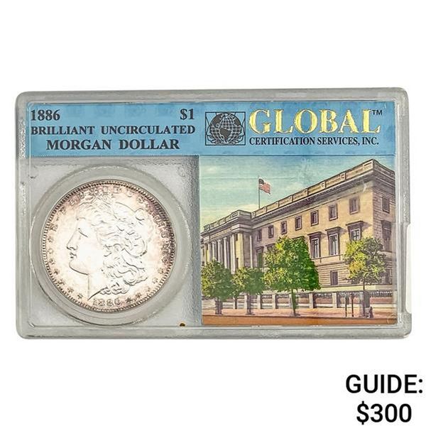 1886 Morgan Silver Dollar GCS BU