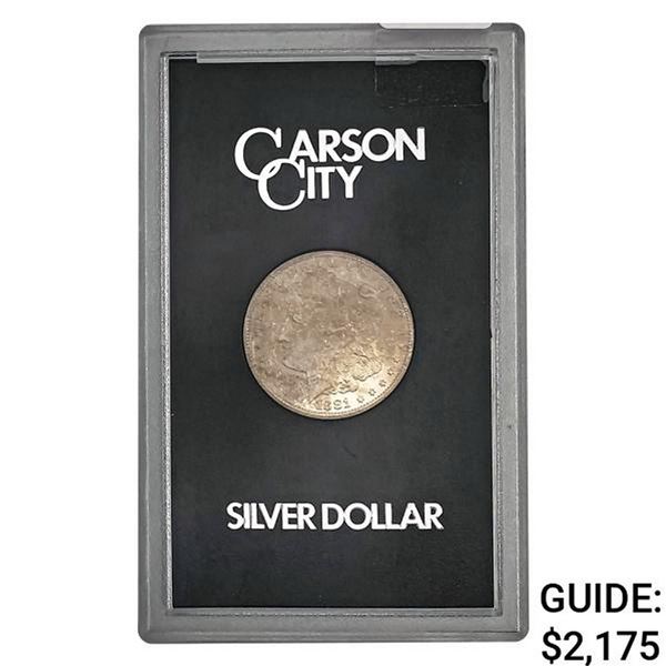 1881-CC Morgan Silver Dollar  UNC GSA Hoard