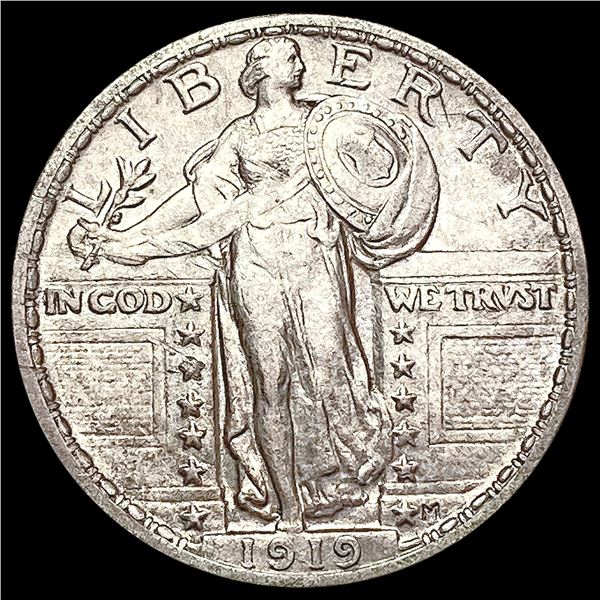 1919 Standing Liberty Quarter CHOICE AU